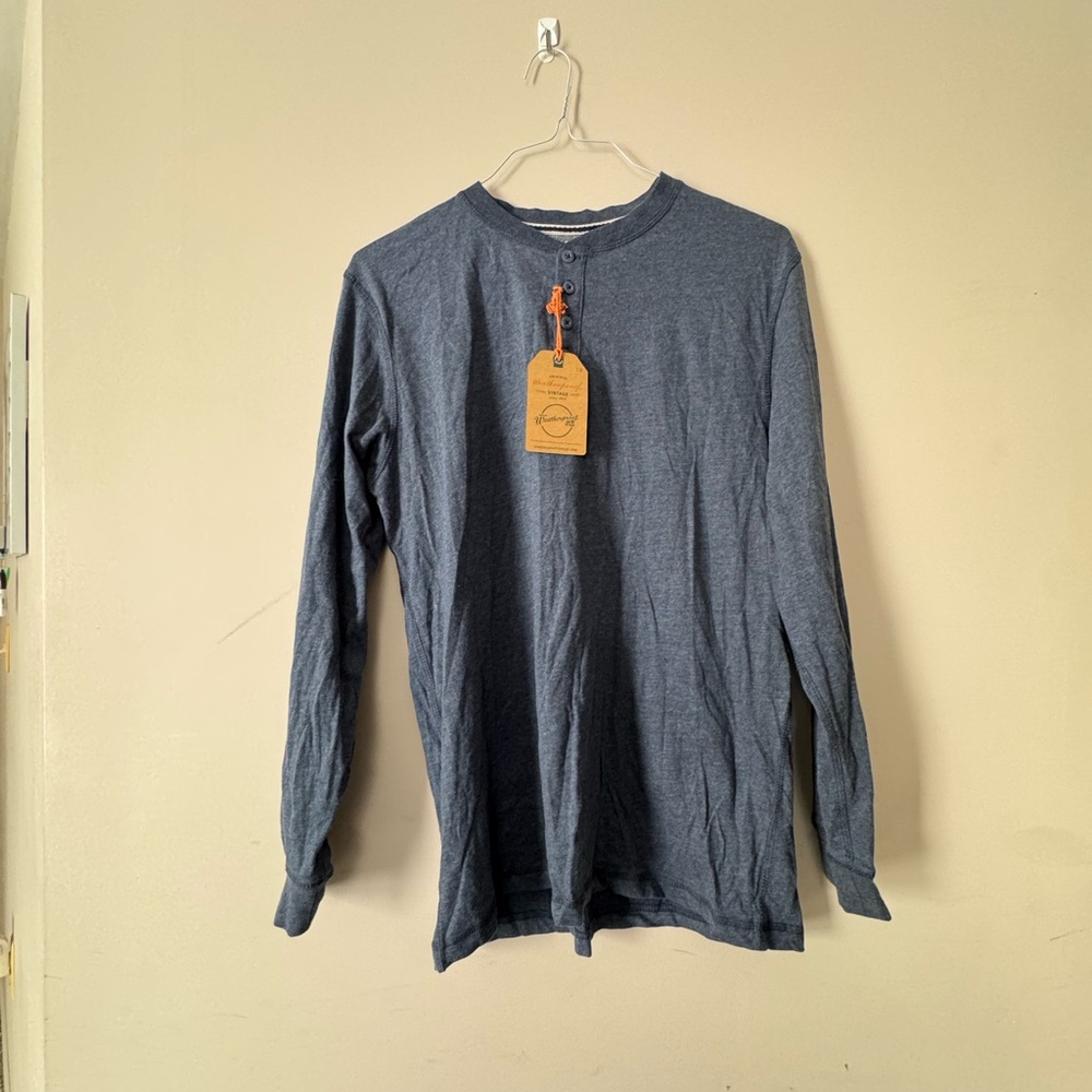 Weatherproof Dark Gray Long Sleeve Tee